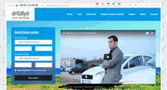 Desktop Screenshot of havaalaniantalyarentacar.com
